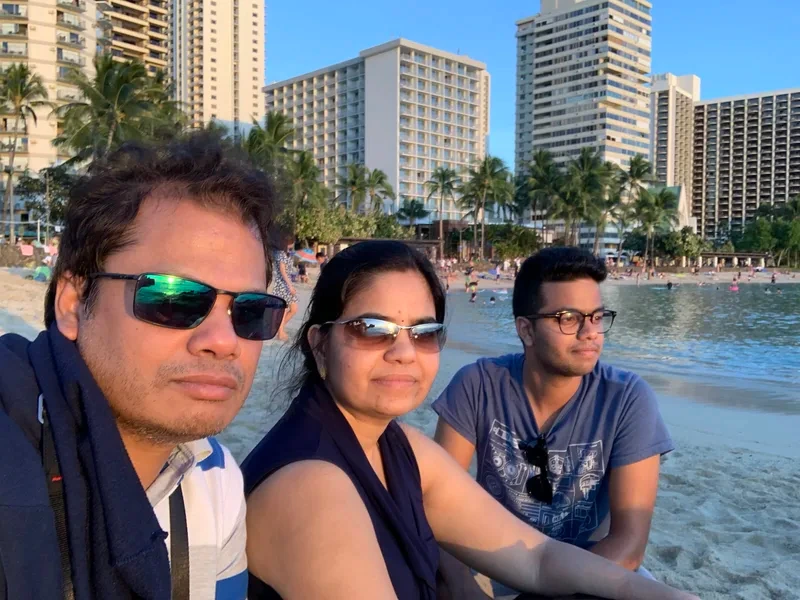 Family vacation in Hawaii